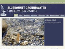 Tablet Screenshot of bluebonnetgroundwater.org